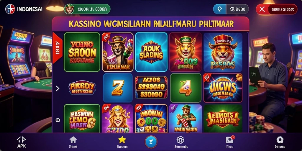 Fitur live casino yang memberikan pengalaman nyata.