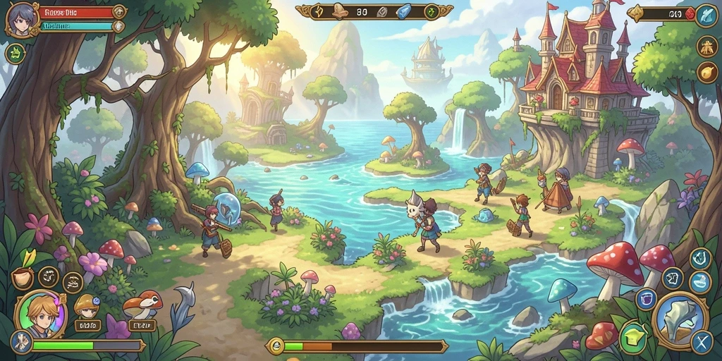 Aksi seru dalam mode multiplayer yang menyenangkan.