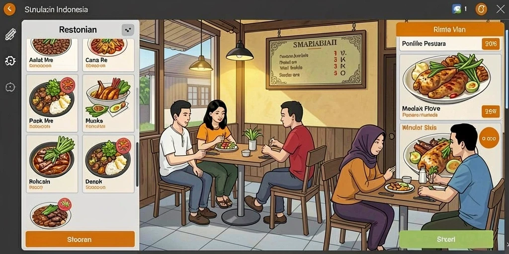 Tangkapan layar saat sedang bertempur melawan musuh.