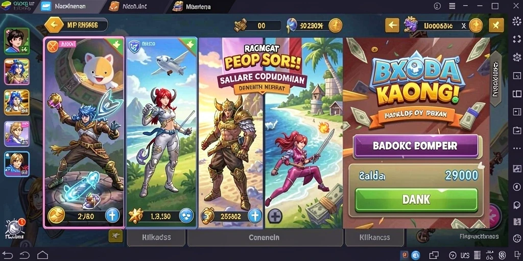 Berbagai mode permainan untuk pengalaman yang berbeda.