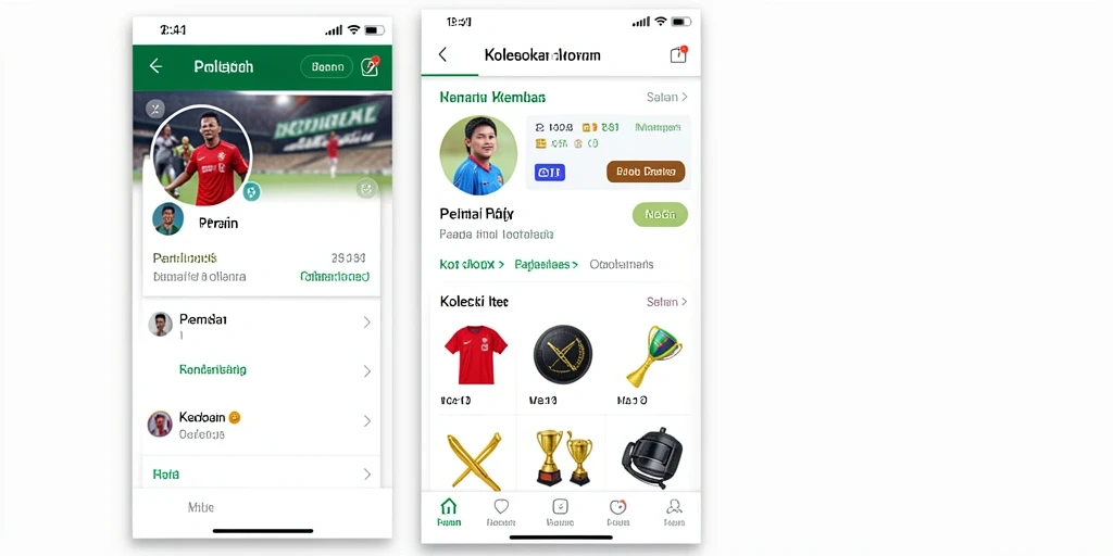 Berbagai karakter unik yang dapat dipilih.