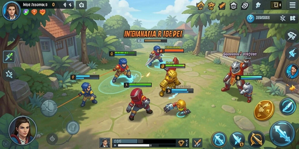 Level penuh tantangan yang menguji keterampilan pemain.