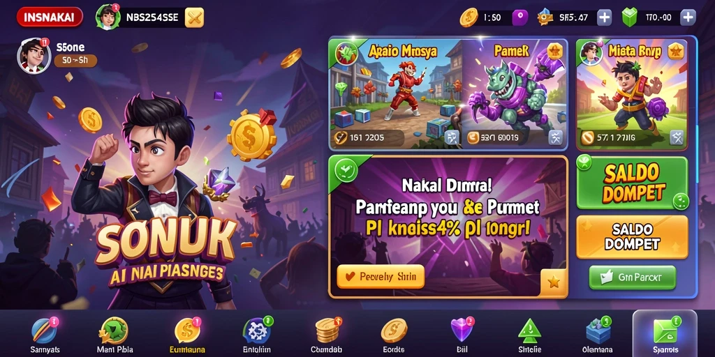 Sistem reward yang menarik untuk pemain.