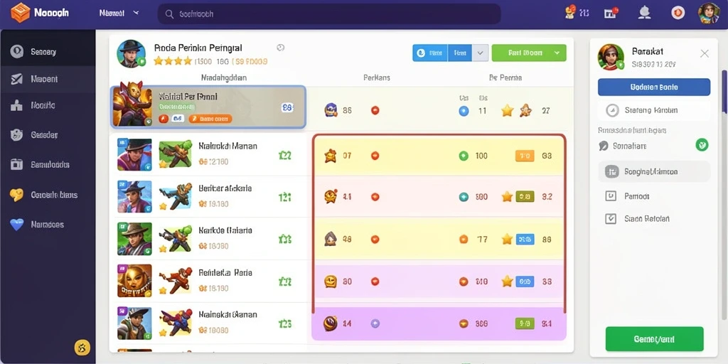Fitur real-time multiplayer yang seru dan kompetitif.