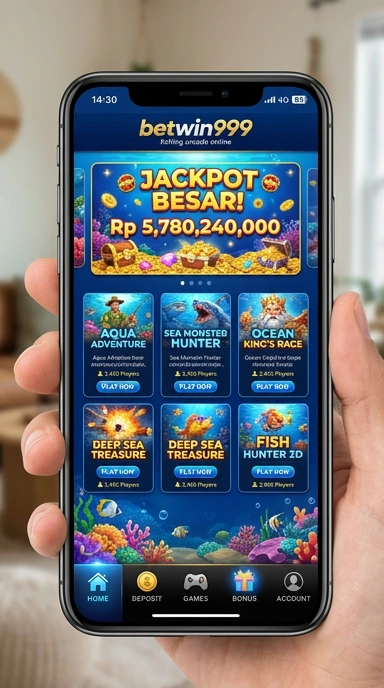 betwin999 — layar beranda